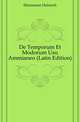 De Temporum Et Modorum Usu Ammianeo (Latin Edition), Ehrismann Heinrich 