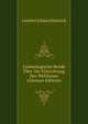 Cosmologische Briefe Uber Die Einrichtung Des Weltbaues (German Edition), Lambert Johann Heinrich 
