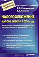 Налогообложение малого бизнеса в 2004 году, В. Д. Новодворский, Р. Л. Сабанин 