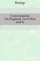 Conversations On England, As It Was and Is, Mrs. Kemp 