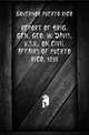 Report of Brig. Gen. Geo. W. Davis, U.S.V., On Civil Affairs of Puerto Rico, 1899, Governor Puerto Rico 