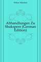 Abhandlungen Zu Shakspere (German Edition), Delius Nikolaus 