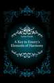 A Key to Emery's Elements of Harmony, Lynes Frank 