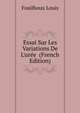 Essai Sur Les Variations De L'uree... (French Edition), Fouilhoux Louis 