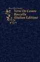 Versi Di Cesare Boccella (Italian Edition), Boccella Cesare 