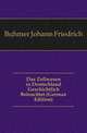 Das Zollwesen in Deutschland Geschichtlich Beleuchtet (German Edition), Boehmer Johann Friedrich 