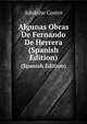 Algunas Obras De Fernando De Herrera. (Spanish Edition), Coster Adolphe 