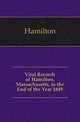 Vital Records of Hamilton, Massachusetts, to the End of the Year 1849, Hamilton 