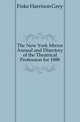 The New York Mirror Annual and Directory of the Theatrical Profession for 1888, Fiske Harrison Grey 