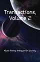 Transactions, Volume 2, #East Riding Antiquarian Society 