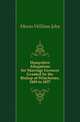 Hampshire Allegations for Marriage Licences Granted by the Bishop of Winchester, 1689 to 1837, Moens William John 