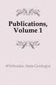 Publications, Volume 1, #Nebraska. State Geologist 