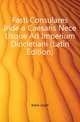 Fasti Consulares Inde a Caesaris Nece Usque Ad Imperium Diocletiani (Latin Edition), Klein Josef 