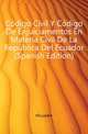 Codigo Civil Y Codigo De Enjuiciamentos En Materia Civil De La Republica Del Ecuador (Spanish Edition), #Ecuador 