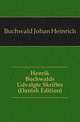Henrik Buchwalds Udvalgte Skrifter (Danish Edition), Buchwald Johan Heinrich 