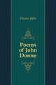 Poems of John Donne, Джон Донн 
