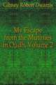 My Escape from the Mutinies in Oudh, Volume 2, Gibney Robert Dwarris 
