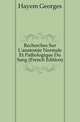 Recherches Sur L'anatomie Normale Et Pathologique Du Sang (French Edition), Hayem Georges 