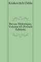 Revue Historique, Volume 65 (French Edition), Krakovitch Odile 