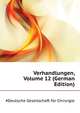 Verhandlungen, Volume 12 (German Edition), #Deutsche Gesellschaft fur Chirurgie 