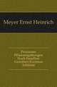 Preussens Pflanzengattungen Nach Familien Geordnet (German Edition), Meyer Ernst Heinrich 