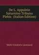 De L. Appuleio Saturnino Tribuno Plebis ... (Italian Edition), Muehl Friedrich Leonnard 