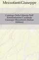 Catalogo Della Libreria Dell' Eminentissimo Cardinale Giuseppi Mezzofanti (Italian Edition), Mezzofanti Giuseppe 