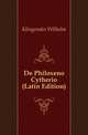De Philoxeno Cytherio (Latin Edition), Klingender Wilhelm 