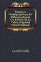 Esquisse Stratigraphique Et Petrographique Du Bassin De La Tafna (Algerie) (French Edition), Gentil Louis 