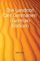 Die Landnot Der Germanen (German Edition), Dahn Felix 