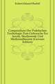 Compendium Der Praktischen Toxikologie Zum Gebrauche Fuer Aerzte, Studierende Und Medizinalbeamte (German Edition), Kobert Eduard Rudolf 