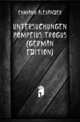 Untersuchungen Pompeius Trogus (German Edition), Enmann Alexander 