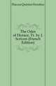 The Odes of Horace, Tr. by J. Scriven (French Edition), Flaccus Quintus Horatius 
