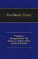 Vmbrica, Interpretatvs Est Franciscvs Bvecheler (Latin Edition), Buecheler Franz 