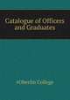 Catalogue of Officers and Graduates ..., #Oberlin College 