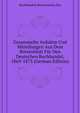 Gesammelte Aufsaetze Und Mitteilungen Aus Dem Boersenblatt Fuer Den Deutschen Buchhandel, 1869-1873 (German Edition), Buchhandels Boersenverein Des 