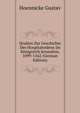 Studien Zur Geschichte Des Hospitalordens Im Koenigreich Jerusalem, 1099-1162 (German Edition), Hoennicke Gustav 