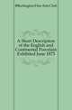 A Short Description of the English and Continental Porcelain Exhibited June 1873, #Burlington Fine Arts Club 