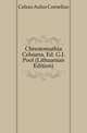 Chrestomathia Celsiana, Ed. G.J. Pool (Lithuanian Edition), Celsus Aulus Cornelius 