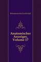Anatomischer Anzeiger, Volume 17, #Anatomische Gesellschaft 
