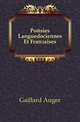 Poesies Languedociennes Et Francaises, Gaillard Auger 
