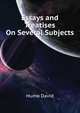 Essays and Treatises On Several Subjects. ..., Hume David 