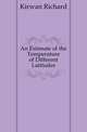 An Estimate of the Temperature of Different Latitudes, Kirwan Richard 