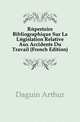 Repertoire Bibliographique Sur La Legislation Relative Aux Accidents Du Travail (French Edition), Daguin Arthur 