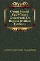 Cenni Storici Sui Minori Osservanti Di Ragusa (Italian Edition), Cusmich Giovanni Evangelista 
