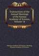 Transactions of the ... Annual Meetings of the Kansas Academy of Science, Volume 14, #Kansas Academy Of Science. Meeting 