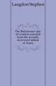 The Babylonian epic of creation restored from the recently recovered tablets of Assur, Langdon Stephen 