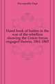 Hand book of battles in the war of the rebellion showing the Union forces engaged therein, 1861-1865, Republic Dept. of Wisconsin 