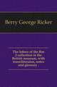 The letters of the Rm 2 collection in the British museum, with transiliteraion, notes and glossary .., Berry George Ricker 