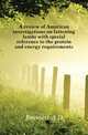 A review of American investigations on fattening lambs with special reference to the protein and energy requirements, Emmett A. D. 